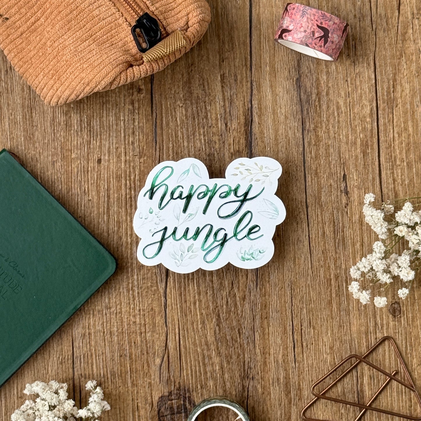 Sticker "happy jungle"