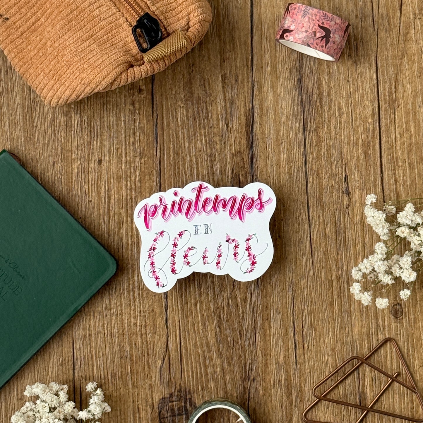 Sticker "printemps en fleurs"