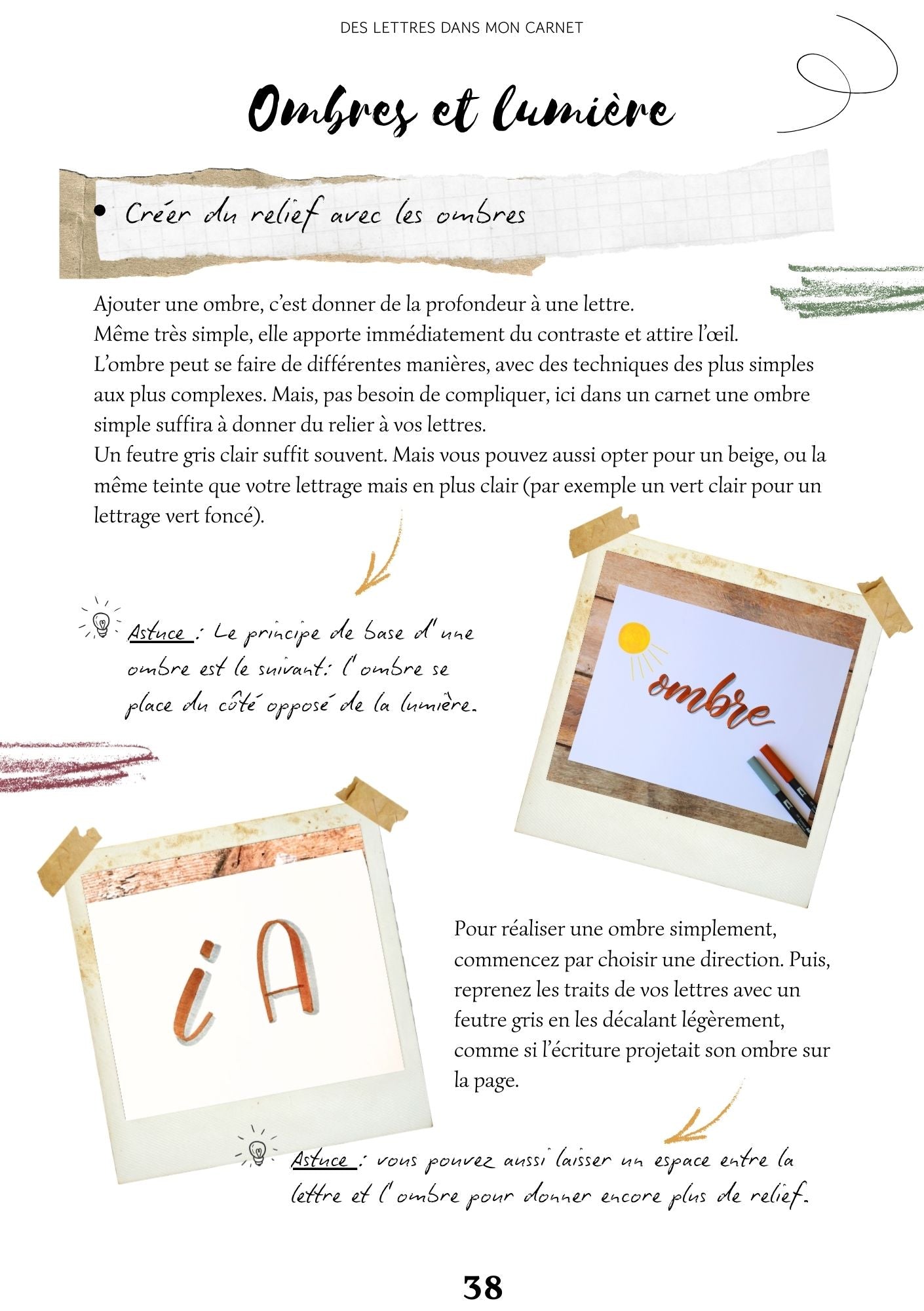 Livre - Des lettres dans mon carnet
