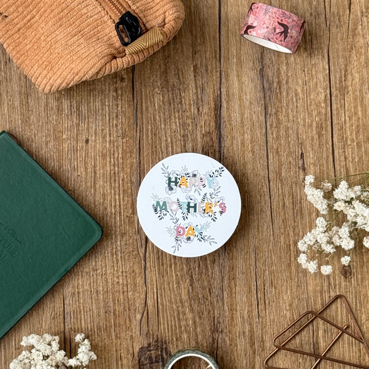 Sticker "Happy Mother's Day - en couleur"