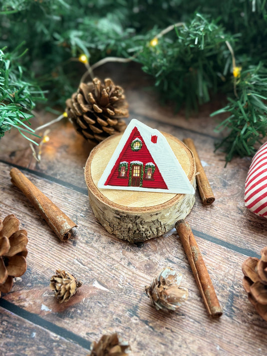 Sticker chalet tipi "collection-refuge d'hiver"