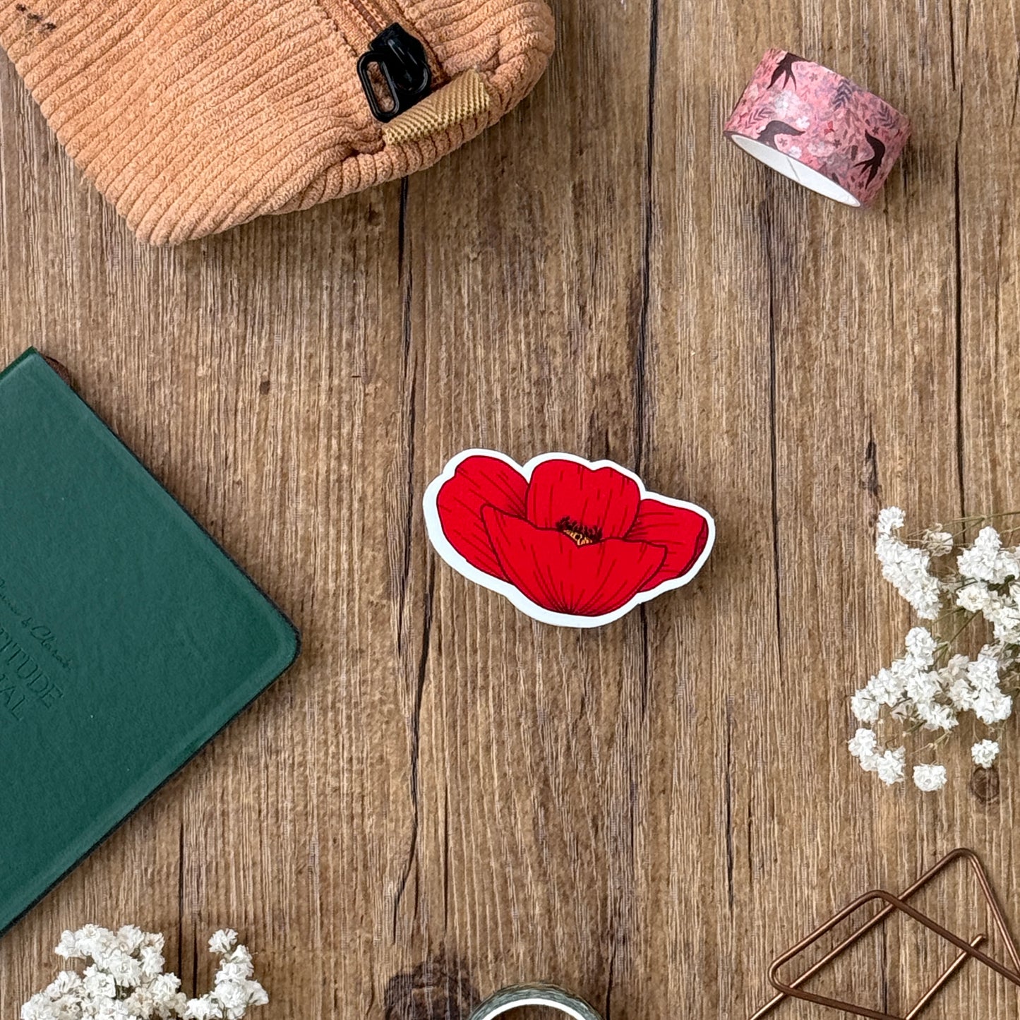 Sticker "coquelicot"